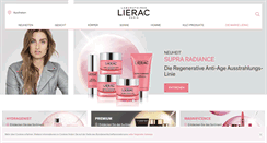 Desktop Screenshot of lierac.de